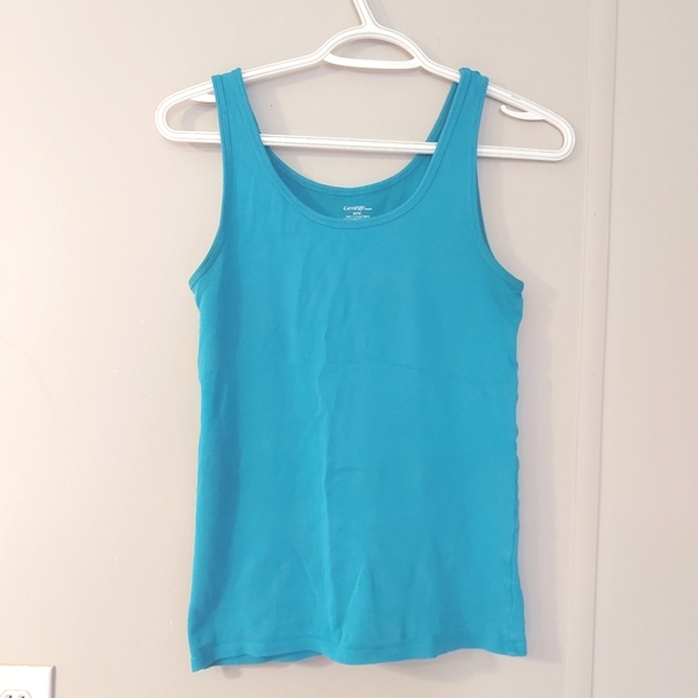 Blue tank top